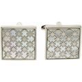 Boutons de manchettes Simon Carter Boutons de manchette Etoile Blanc Grenoble