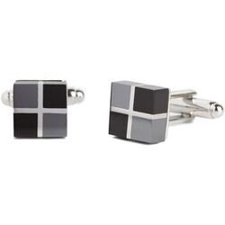 Boutons de manchettes Simon Carter Boutons de manchette Noir