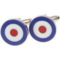 Boutons de manchettes Simon Carter Boutons de manchette Royal air force Bleu Grenoble
