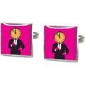 Boutons de manchette sur Grenoble : Boutons de manchettes Tyler & Tyler Boutons de manchette Rose