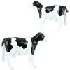 Boutons de manchettes Cravate Avenue Signature Boutons de manchette vache bretonne Blanc