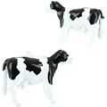 Boutons de manchettes Cravate Avenue Signature Boutons de manchette vache bretonne Blanc