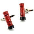 Boutons de manchettes Cravate Avenue Signature Boutons de manchette boite postale Rouge Grenoble