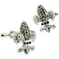 Boutons de manchettes Simon Carter Boutons de manchette Blanc Grenoble