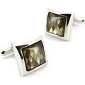 Boutons de manchettes Simon Carter Boutons de manchette Gris