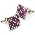 Boutons de manchettes Simon Carter Boutons de manchette Violet