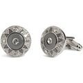 Boutons de manchette sur Grenoble : Boutons de manchettes Simon Carter Boutons de manchette Gris