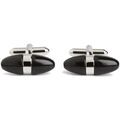 Boutons de manchettes Simon Carter Boutons de manchette Egg Noir Grenoble