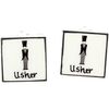 Boutons de manchettes Sonia Spencer Boutons de manchette mariage Blanc
