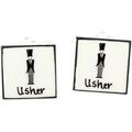 Boutons de manchettes Sonia Spencer Boutons de manchette mariage Blanc Grenoble
