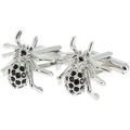 Boutons de manchettes Simon Carter Boutons de manchette Menagerie Gris argent Argent&eacute; Grenoble