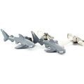 Boutons de manchette sur Grenoble : Boutons de manchettes Tony & Paul Boutons de manchette requin bleu Bleu requin