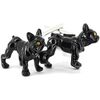 Boutons de manchettes Tony & Paul Boutons de manchette bulldog Noir