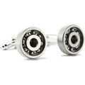 Boutons de manchette sur Grenoble : Boutons de manchettes Tony & Paul Boutons de manchette roulement Gris argent