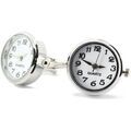 Boutons de manchette sur Grenoble : Boutons de manchettes Tony & Paul Boutons de manchette Horloge Blanc et argent&eacute; Blanc