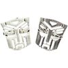 Boutons de manchettes Tony & Paul Boutons de manchette Transformer Gris argent Argent&eacute;