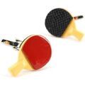 Boutons de manchettes Tony & Paul Boutons de manchette Raquettes de ping pong Rouge Grenoble