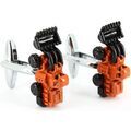 Boutons de manchettes Tony & Paul Boutons de manchette Engin de chantier Rouge Grenoble