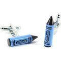 Boutons de manchettes Tony & Paul Boutons de manchette crayon Bleu Grenoble