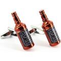 Boutons de manchette sur Grenoble : Boutons de manchettes Tony & Paul Boutons de manchette whisky Marron