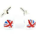 Boutons de manchette sur Grenoble : Boutons de manchettes Tony & Paul Boutons de manchette Casque retro anglais Blanc