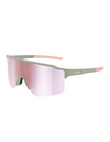 Lunettes de Soleil C&eacute;b&eacute; Outflow 2 Lite Matt Light Green - &Eacute;cran Grey Full Revo Rose Pink