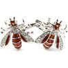 Boutons de manchettes Tony & Paul Boutons de manchette Abeille Marron