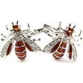 Boutons de manchette sur Grenoble : Boutons de manchettes Tony & Paul Boutons de manchette Abeille Marron