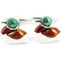 Boutons de manchettes Tony & Paul Boutons de manchette Canards Marron Grenoble