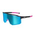 Lunettes sur Lyon 9e Arrondissement : Lunettes de Soleil C&eacute;b&eacute; Outflow 2 Matt Trans Blue/Black/Pink - &Eacute;cran Grey Full Revo Ice Blue