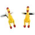 Boutons de manchette sur Grenoble : Boutons de manchettes Tony & Paul Boutons de manchette Poulet Jaune poussin