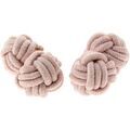 Boutons de manchettes Clj Charles Le Jeune Passementerie RONDO Rose classique Grenoble