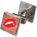 Boutons de manchettes Tyler & Tyler Boutons de manchette Hot lips Rouge brique Grenoble