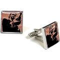 Boutons de manchettes Tyler & Tyler Boutons de manchette gangster II Marron Grenoble