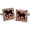 Boutons de manchette sur Grenoble : Boutons de manchettes Tyler & Tyler Boutons de manchette Marron