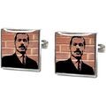 Boutons de manchettes Tyler & Tyler Boutons de manchette The vanisher Marron Grenoble