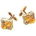 Boutons de manchette sur Grenoble : Boutons de manchettes Shefaly Boutons de manchette Midas Orange