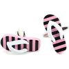Boutons de manchettes Cravate Avenue Signature Boutons de manchette tong Rose