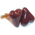 Boutons de manchettes La Fille Du Consul Boutons de manchette Chocolat Marron Grenoble