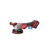 MILWAUKEE Meuleuse m18 onefsag125xpdb-502x 2 5 ah batterie moteur sans charbon 2.7 kg 125 mm 8500 trs/min 1 coffret(s) meuleuse m18 onefsag125xpdb-502x 18 v - m