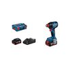 BOSCH Boulonneuse &agrave; chocs gdx 18v-210 c 2*5.0ah carr&eacute; 1/4 " 1.2 kg 2 5 ah batterie moteur sans charbon 3400 trs/min 4100 cp/min 1 coffret(s) boulonneuse &agrave; c