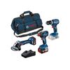 Pack 3 outils 18v 5ah 1 sac(s) de 3 pi&egrave;ce(s) pack 3 outils 18v 5ah - bosch