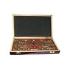 Coffrets mixtes tarauds-fili&egrave;res mallette bois tarauds fili&egrave;res - mtf 30 1 coffret(s) de 30 pi&egrave;ce(s) - tivoly