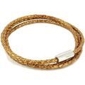 Bracelets sur Grenoble : Bracelets Mon-Art Bracelet tress&eacute; Orange