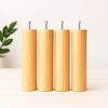 Coreme Pieds Bois 25 cm grandes tiges pour cadre lattes naturel
