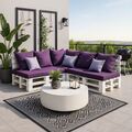 D&eacute;coration sur La Talaudi&egrave;re : Coreme Pack Eco coussins pour canap&eacute; palette Europe