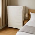 Coreme Housse d&eacute;co pour lit pliant 120 cm