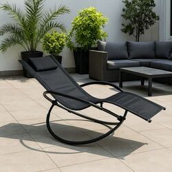 Coreme Rocking chair Elypse anthracite