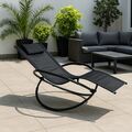 Coreme Rocking chair Elypse anthracite La Talaudi&egrave;re