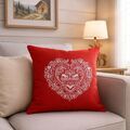 D&eacute;coration sur La Talaudi&egrave;re : Coreme Coussin Rochebrune Rouge
